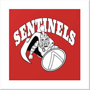 Sentinel mascot Posters and Art